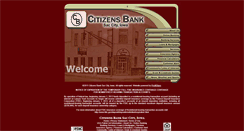 Desktop Screenshot of citizensbanksaccity.com