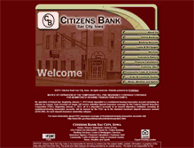 Tablet Screenshot of citizensbanksaccity.com